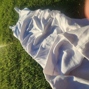 White Black Beige Whote Dress
